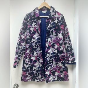 THAKOON FOR TARGET M Purple Pink Floral Jacket